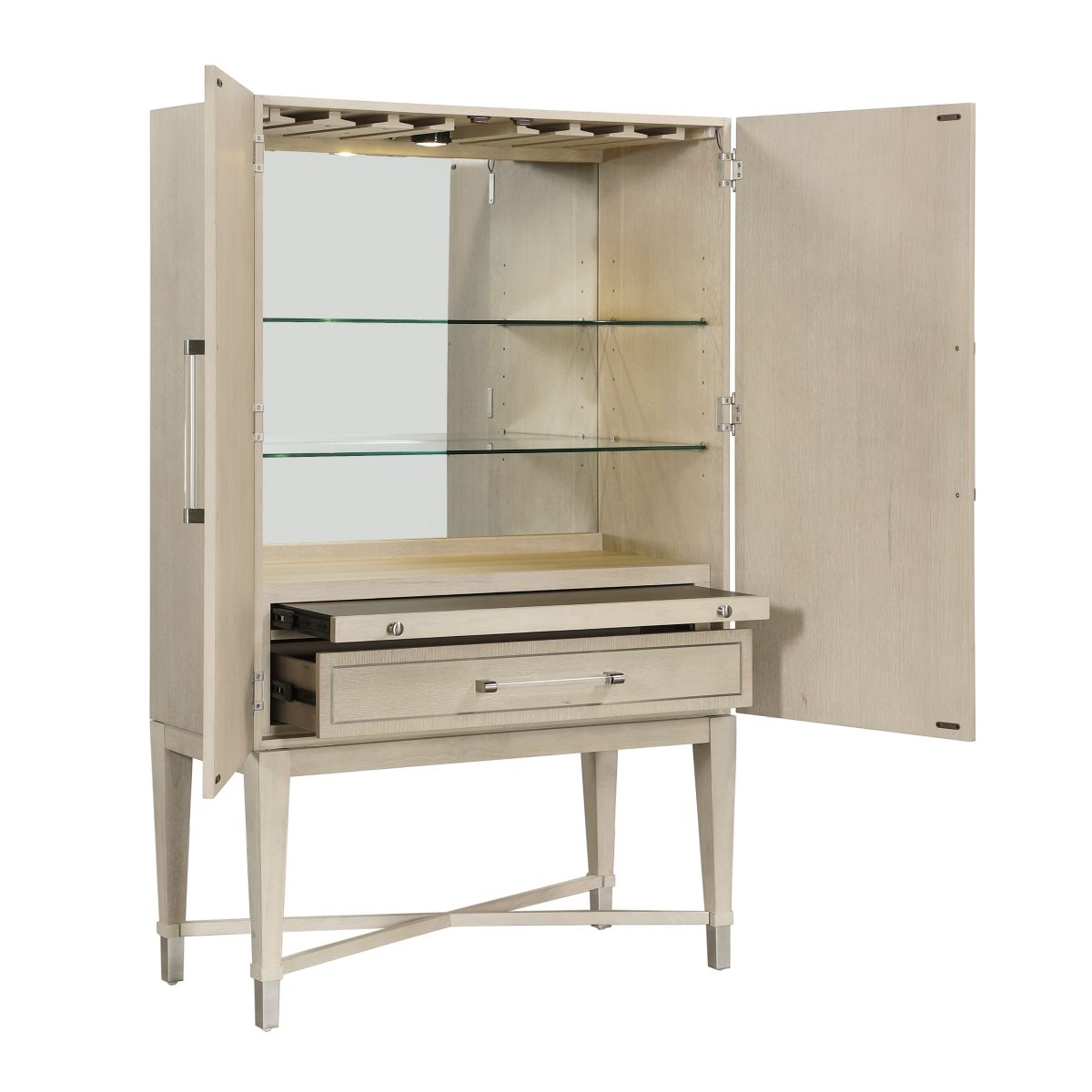 Genoa - Bar Cabinet - Oak
