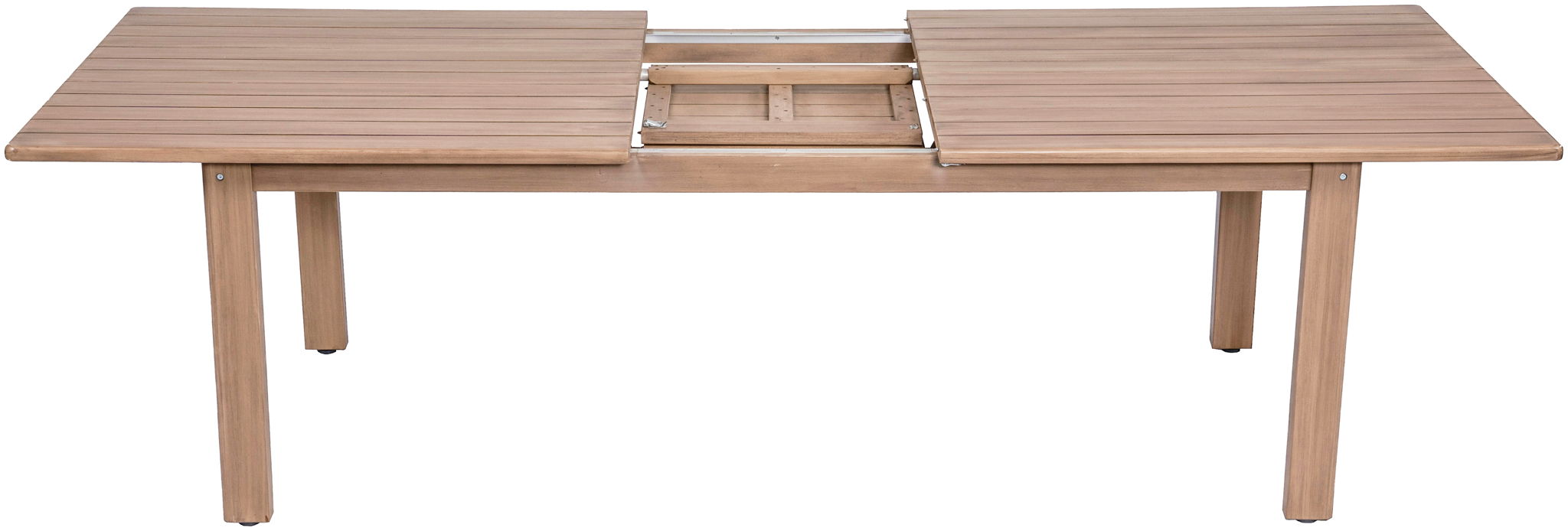 Newport - Acacia Wood 86.75" / 108" Outdoor Patio Dining Table - Natural