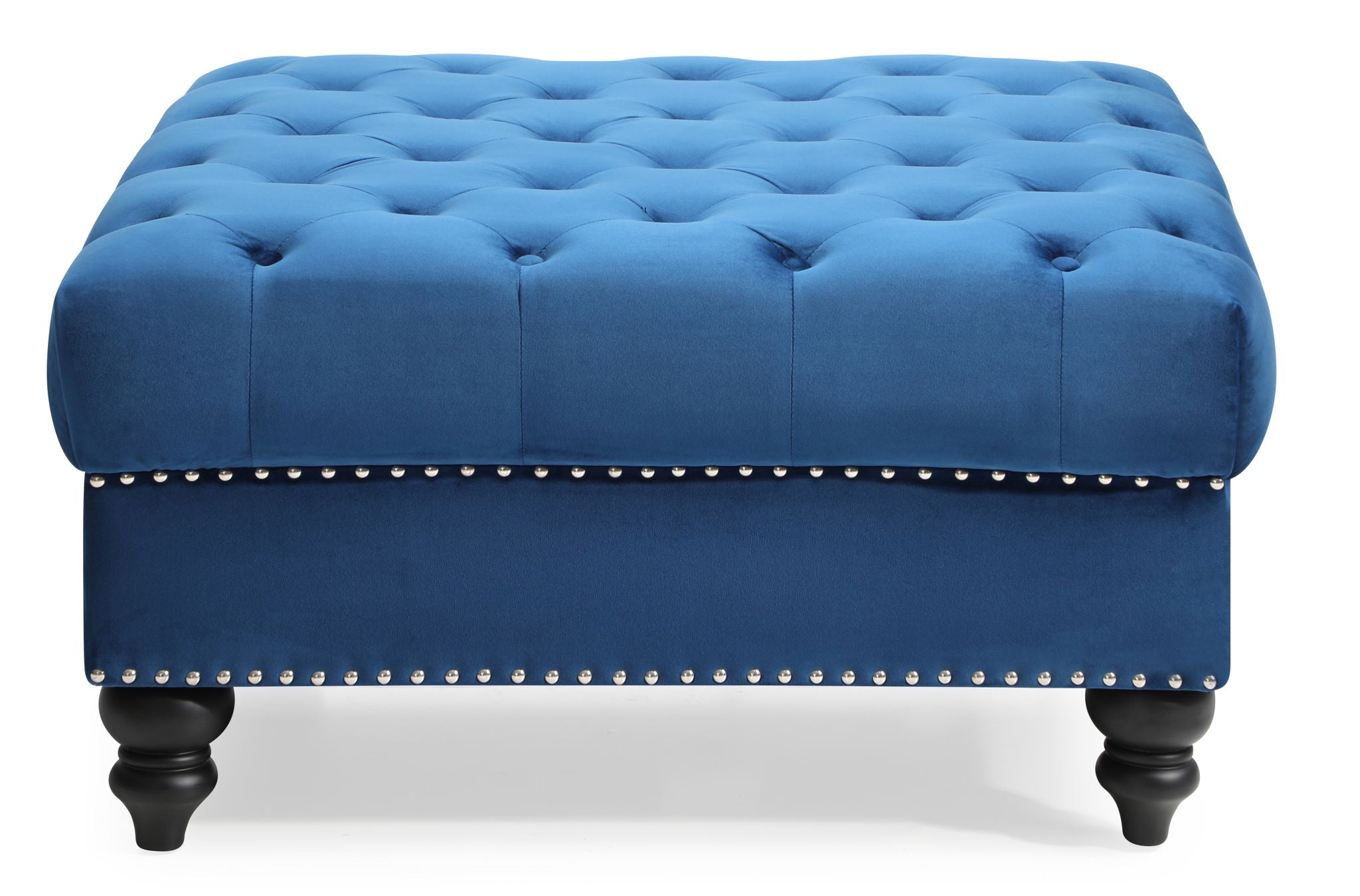 Ottoman - Navy Blue