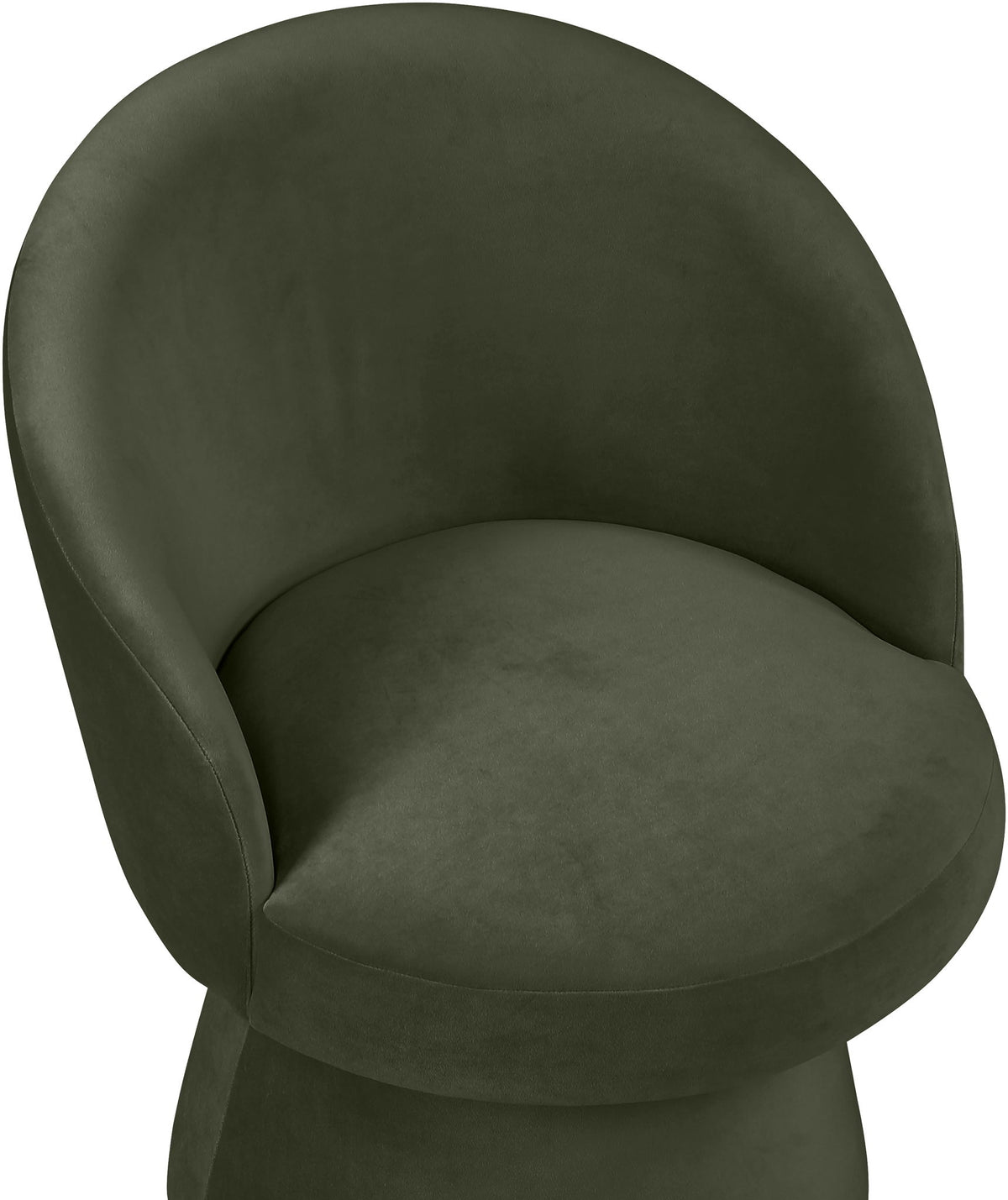 Selene - Upholstered Swivel Dining Chair