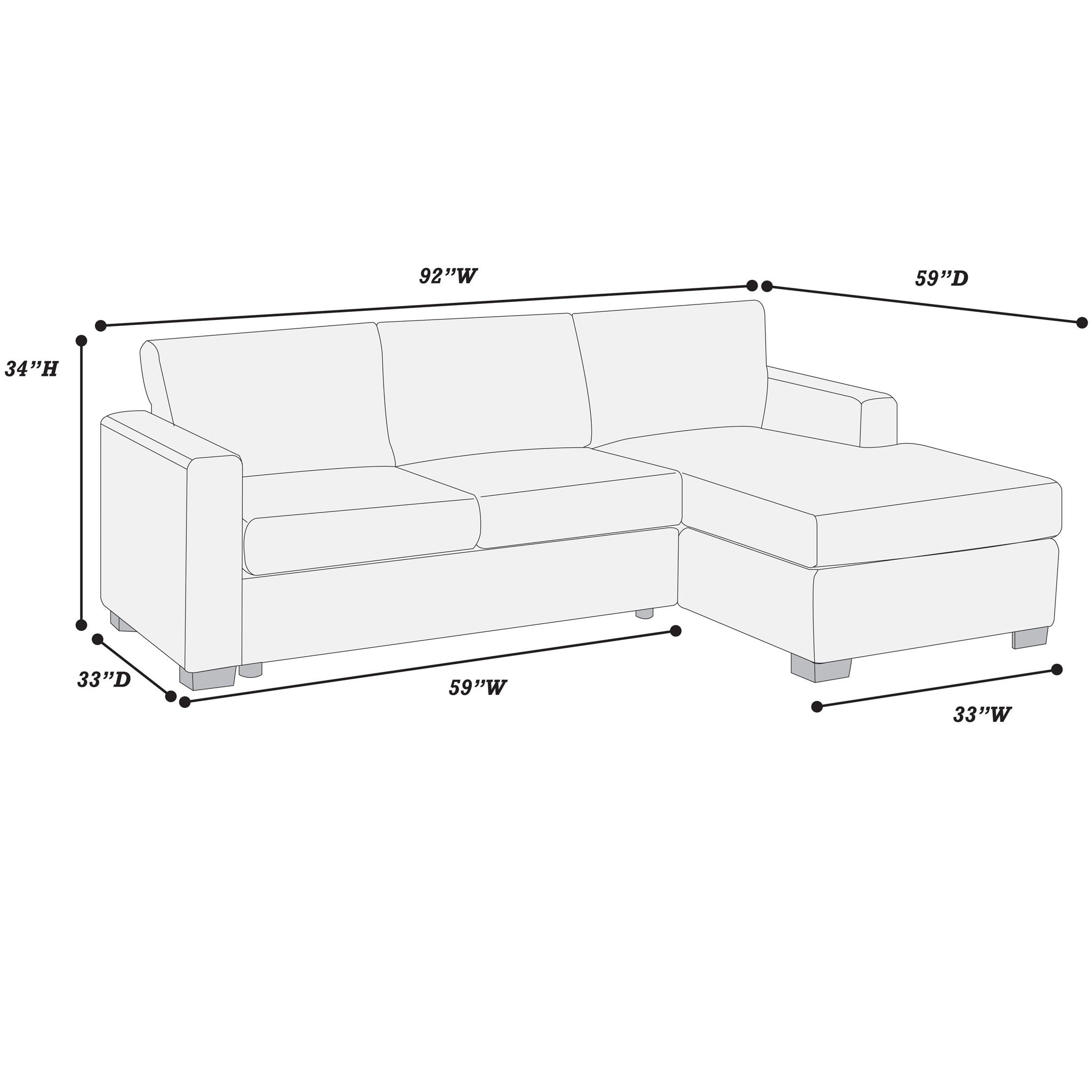 Modern L-Shaped Sectional Sofa