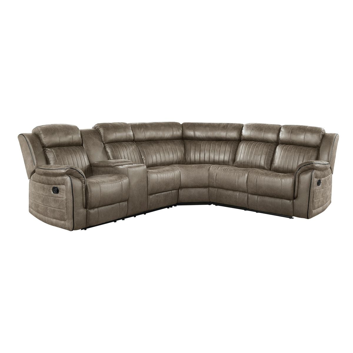 Centeroak - 3 Piece Reclining Sectional