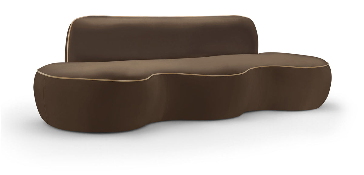 Swerve - Velvet 101" Upholstered Sofa