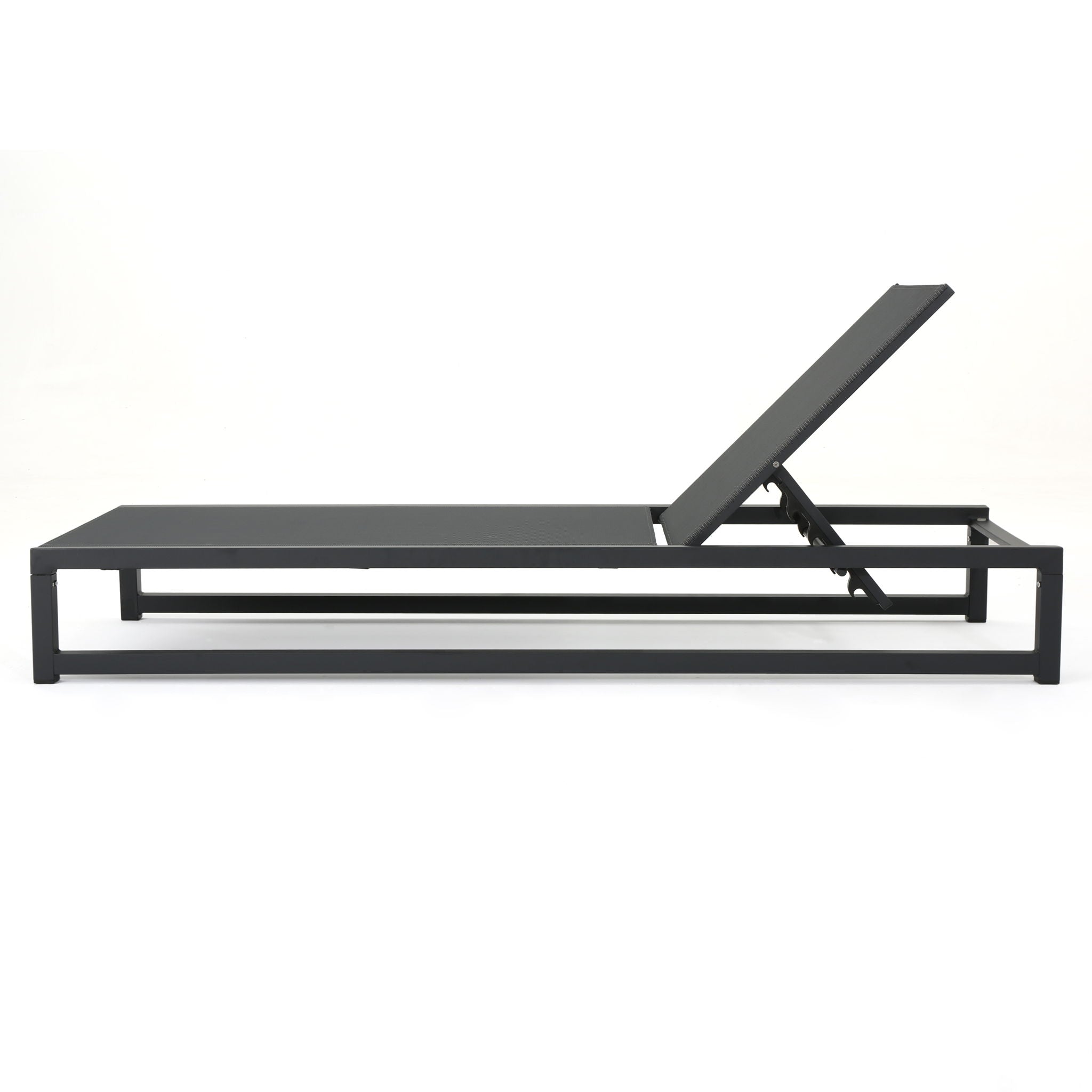 Chaise Lounge With 5 Reclining Positions, Outdoor Patio Lounge Chairs