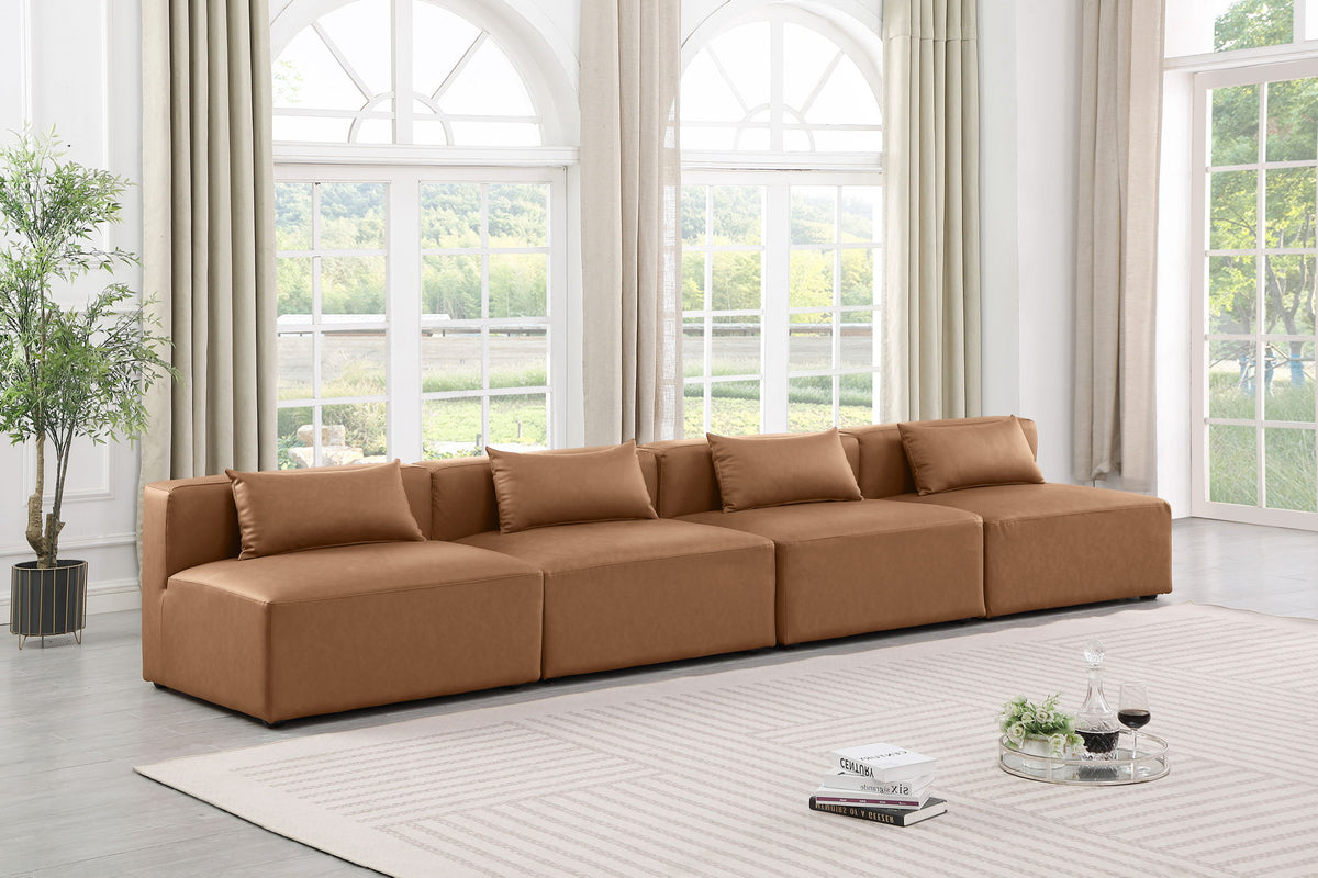 Cube - Modular 4 Seat Armless Sofa
