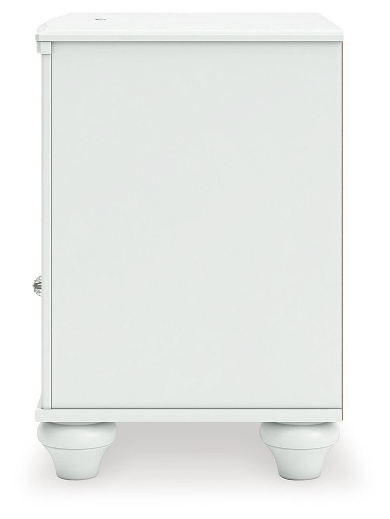 Kozlani - One Drawer Night Stand - White