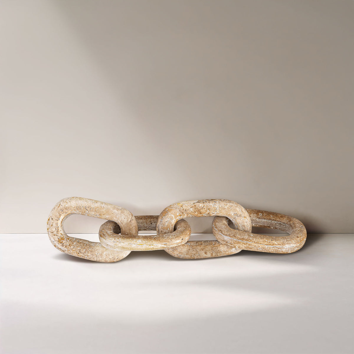 Lynx - Travertine Decorative Chain Links - Natural