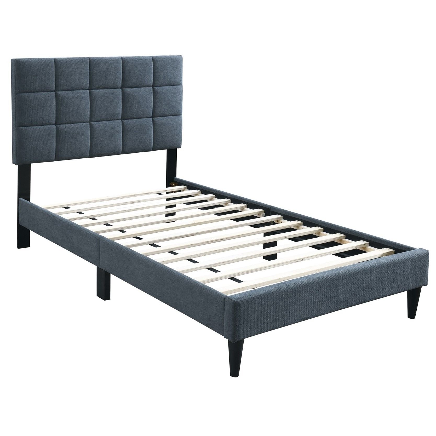 Modern Bed With Adjustable Headboard