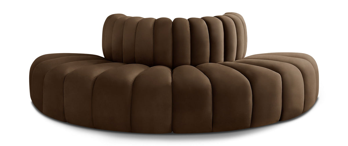 Arc - Velvet 4 Piece Modular Sofa