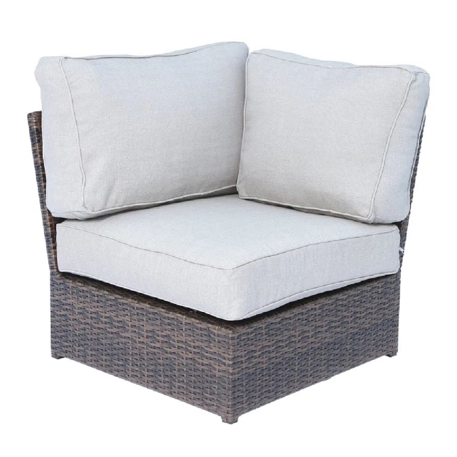 6 Person Patio Seating Set With Cushions And Durable - Brown