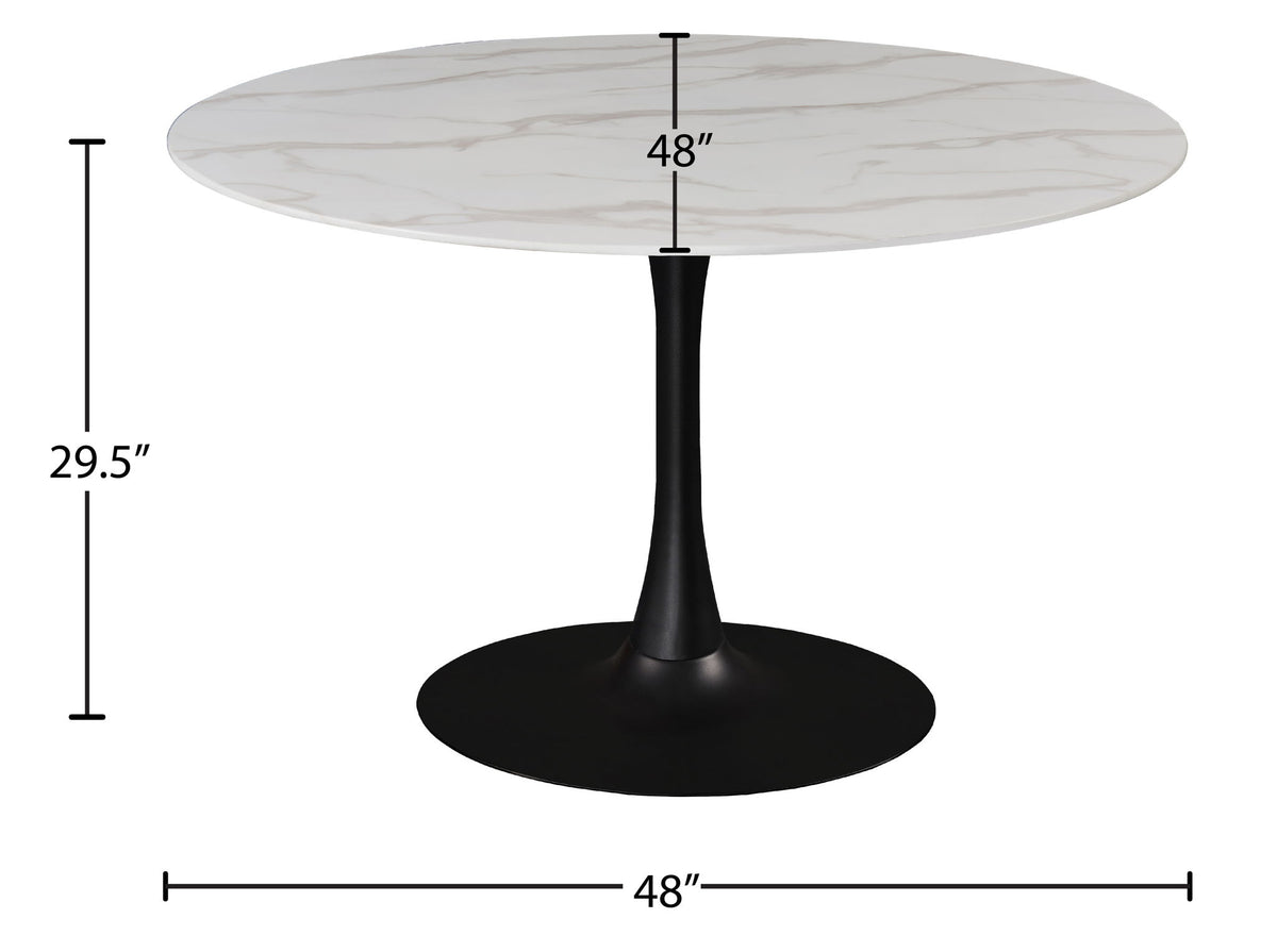 Tulip - Two Tone Dining Table