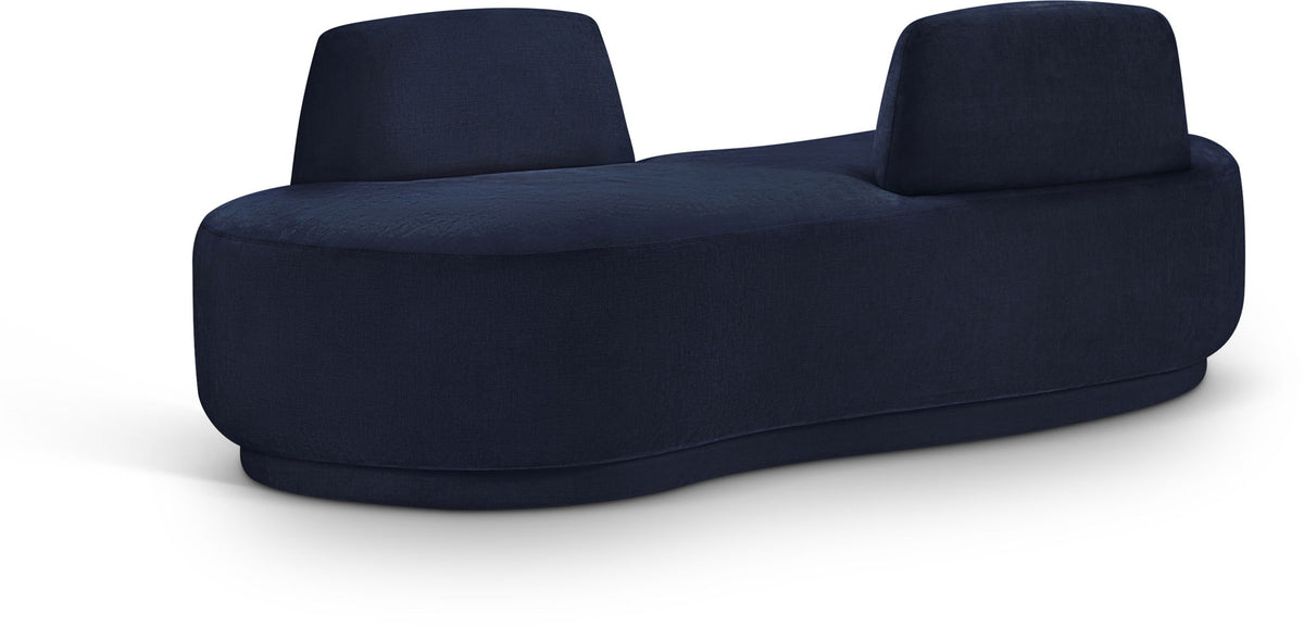 Argyle - Chenille Fabric Chaise / Loveseat