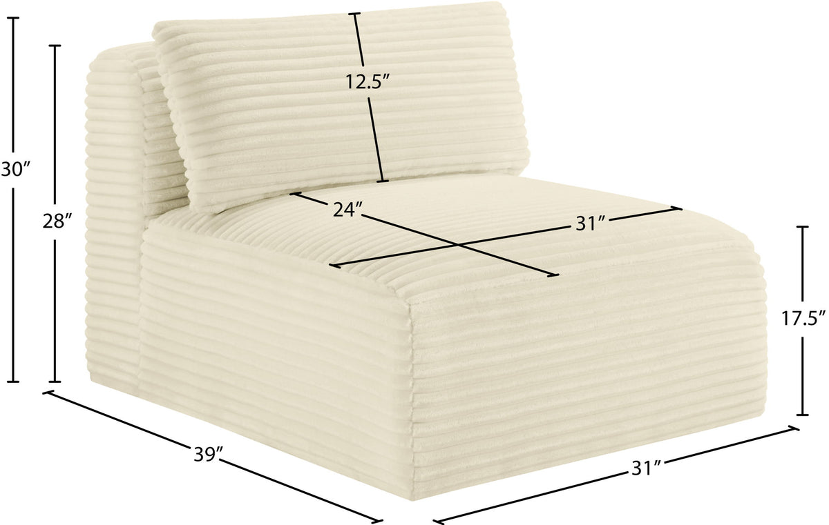 Shaggy - Armless Chair