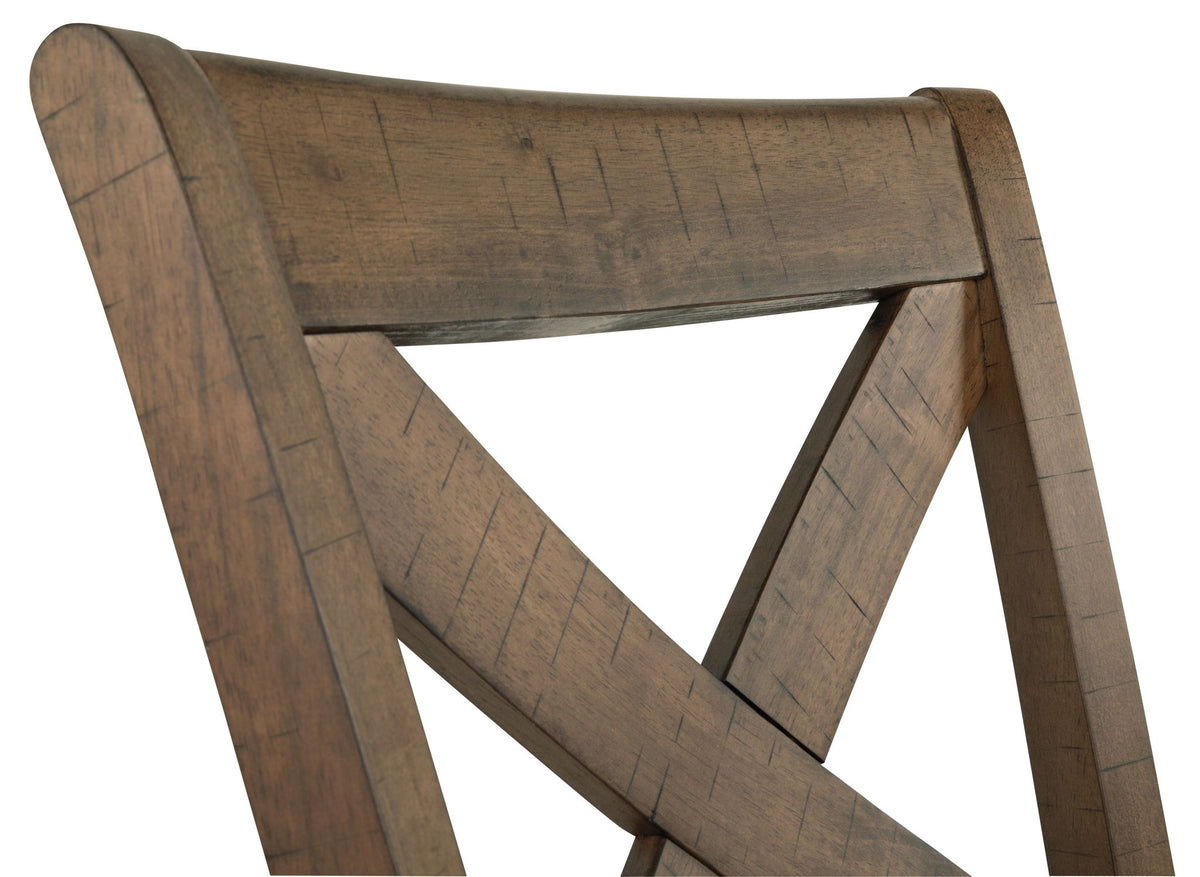 Moriville - Upholstered Barstool (Set of 2) - Beige