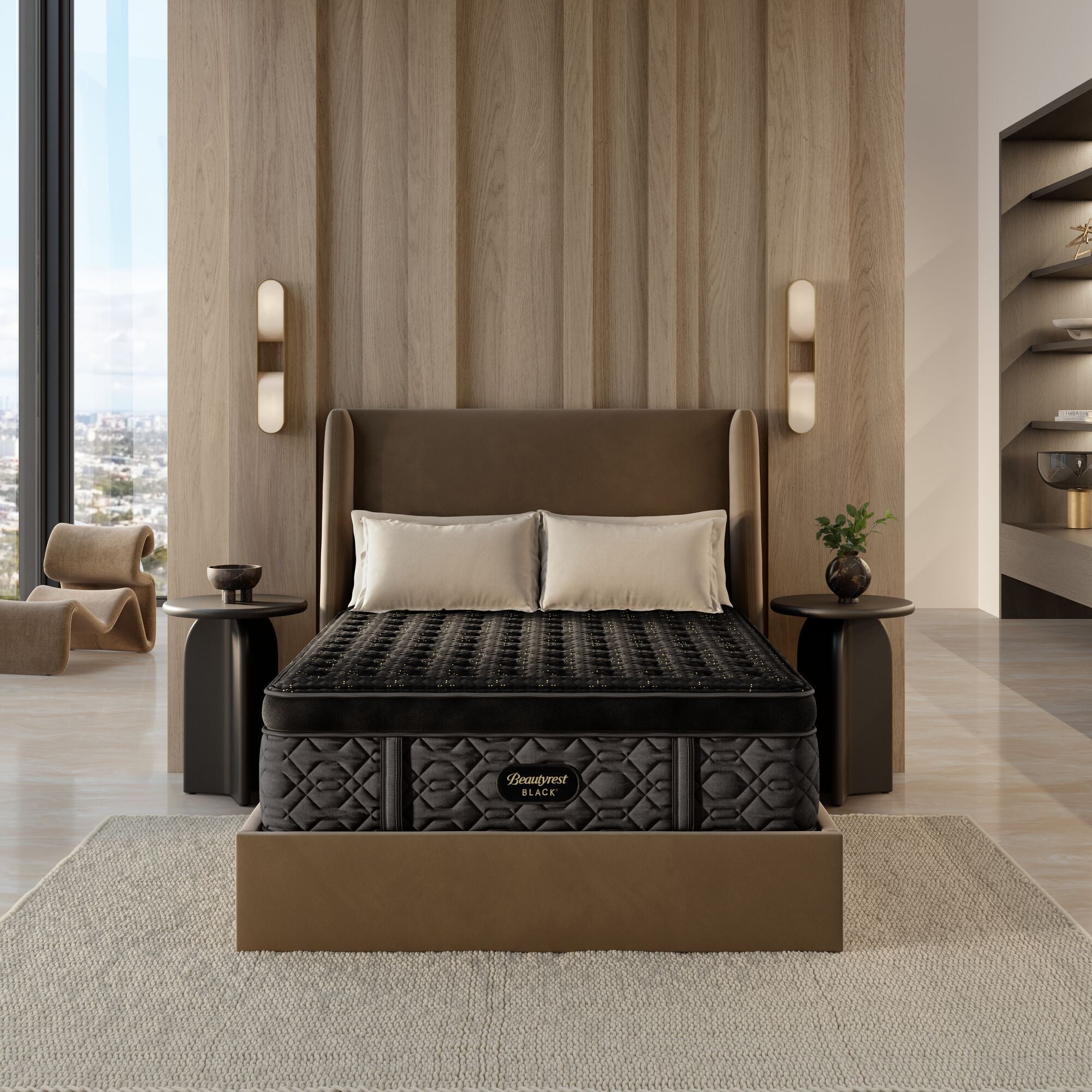 Beautyrest Black - 17.5" Series Four Firm Pillow Top Mattress