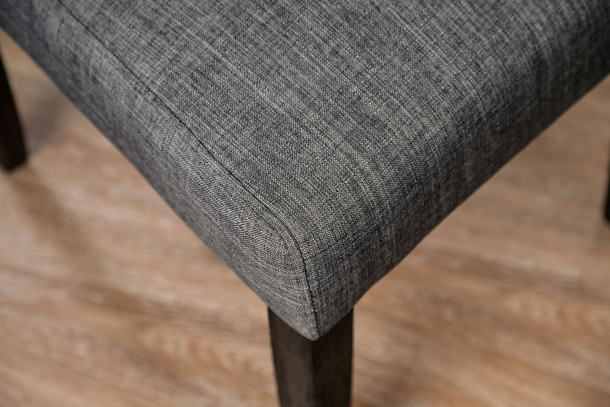 Alfred Antique Black/Gray Side Chair