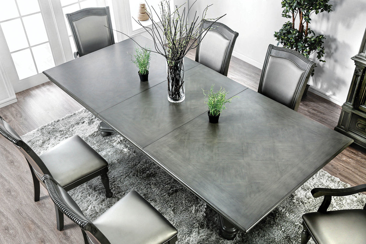 Alpena Gray/Silver Side Chair