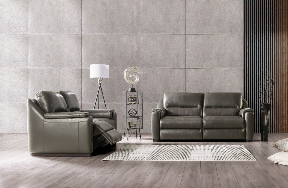 Altamura Gray Power Loveseat