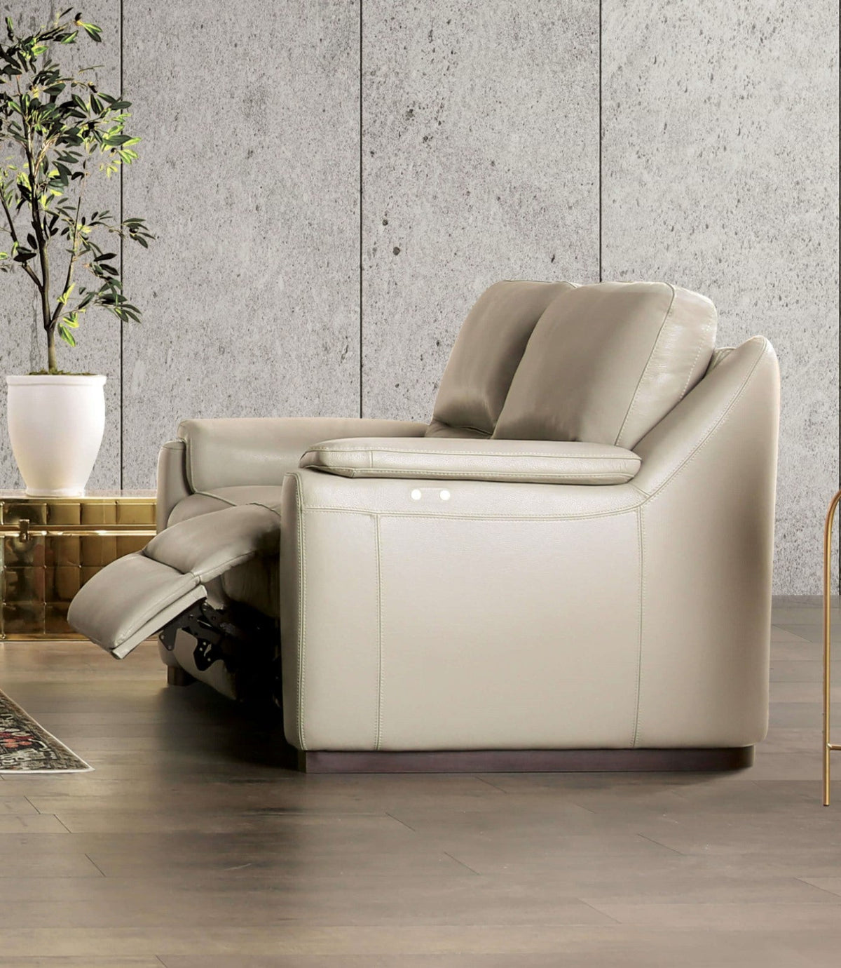 Altamura Taupe Transitional Power Reclining Living Room Set
