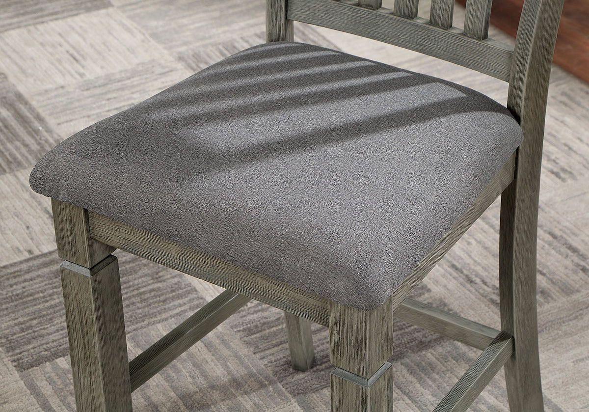 Anaya Gray/Light Gray Counter Height Chair
