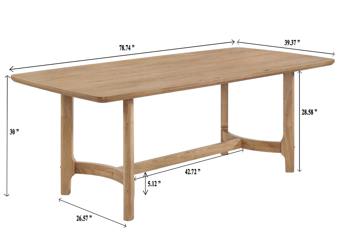 Arden Warm Wood Dining Table
