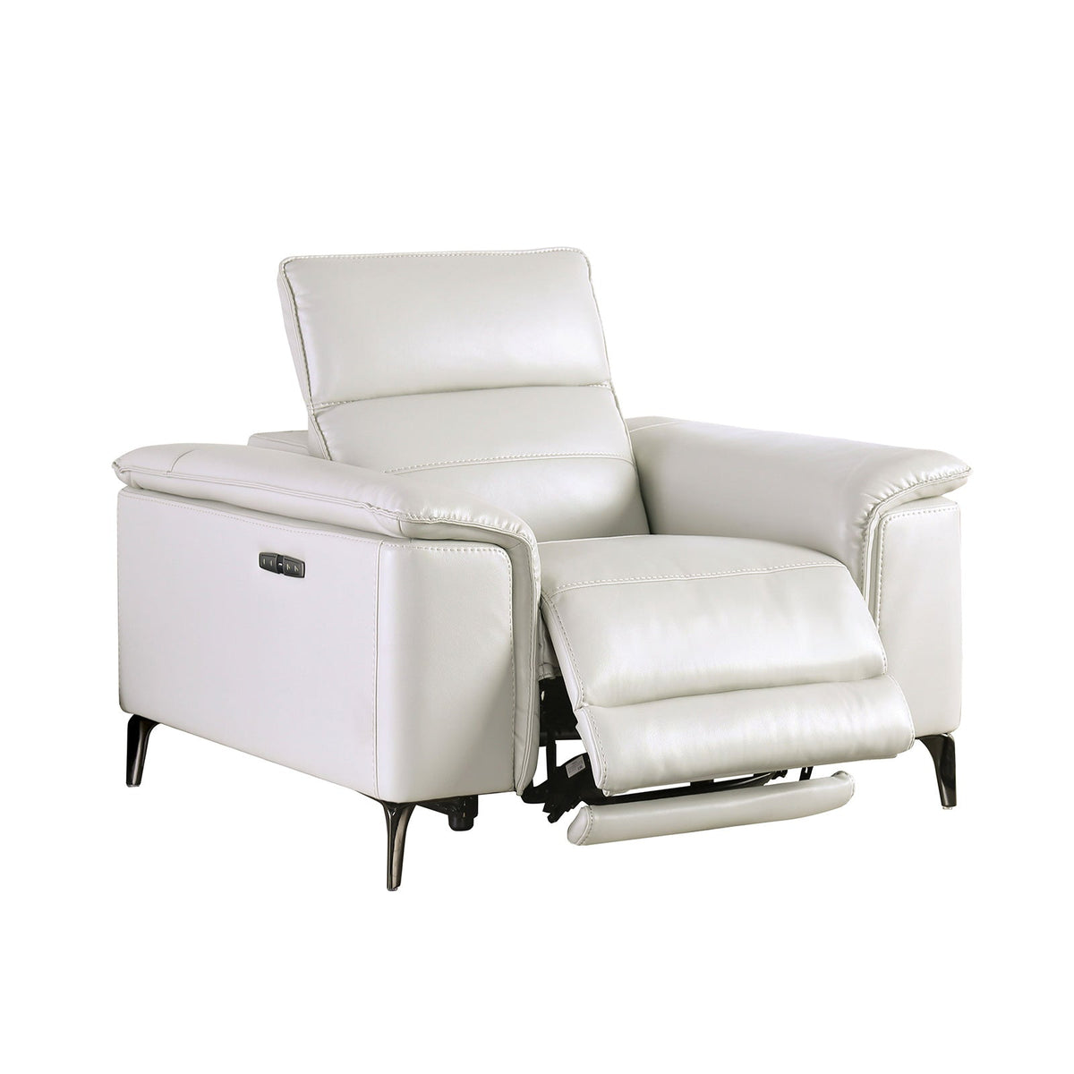 Ascona Light Taupe Contemporary Power Reclining Living Room Set