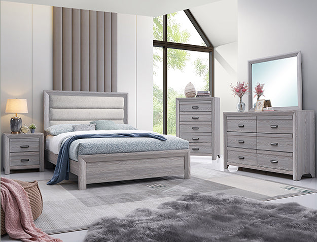 Adelaide Uph Bedroom Set Drift Wood