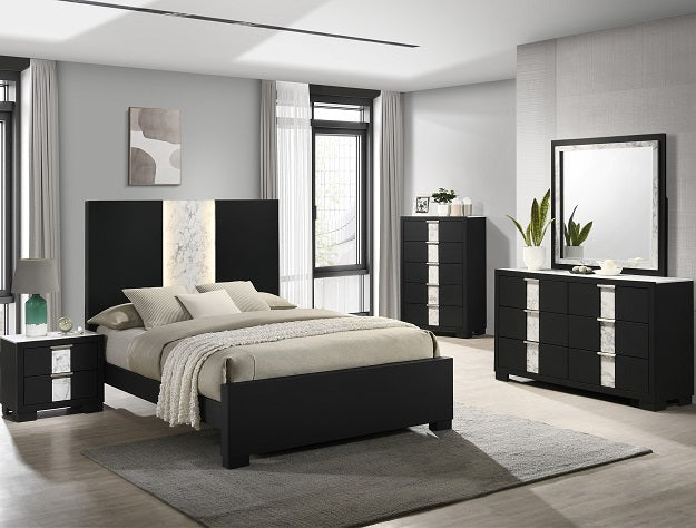 Rangley Bedroom Set - Black