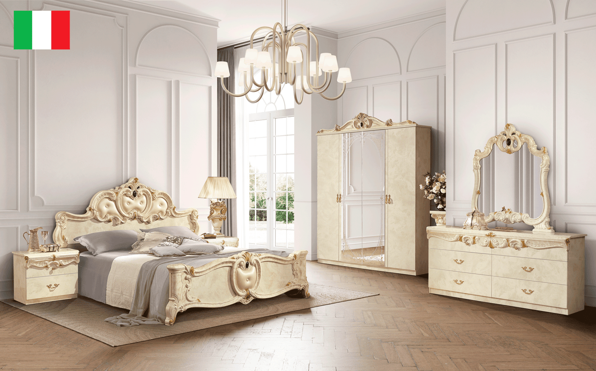 Barocco Ivory Nightstand