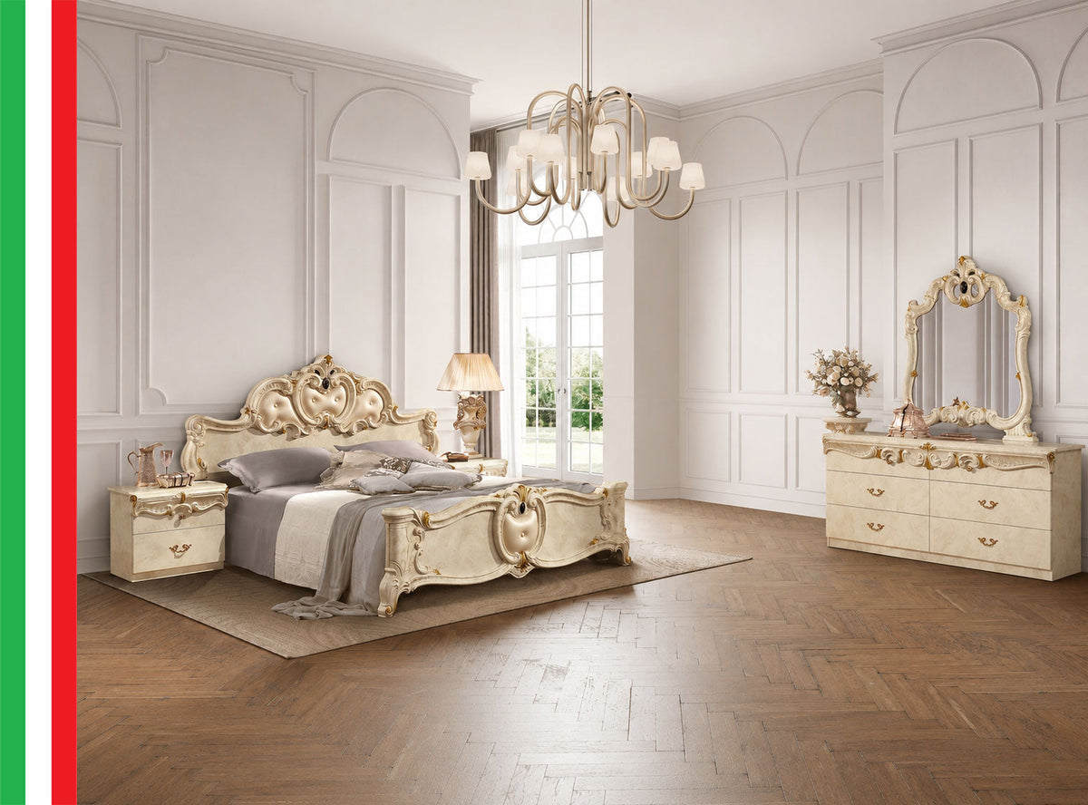 Barocco Ivory Nightstand
