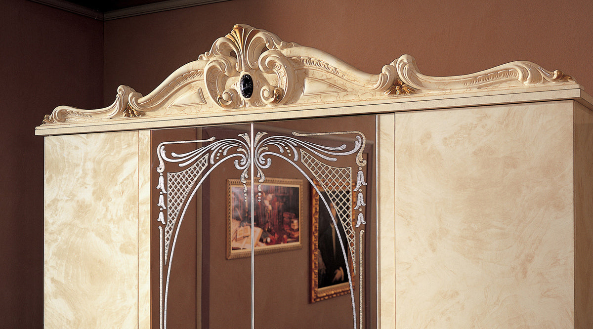 Barocco Ivory Nightstand