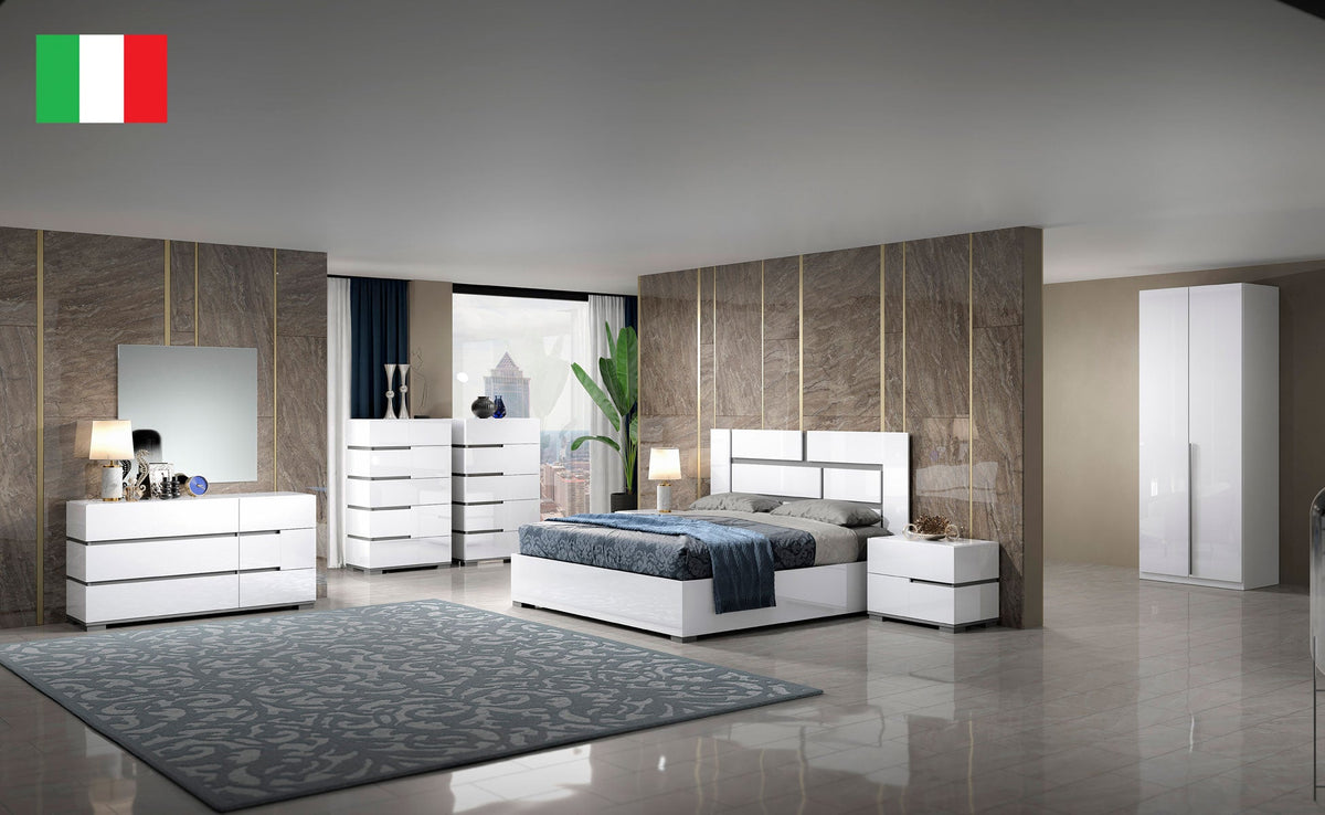 Athena White Double Dresser
