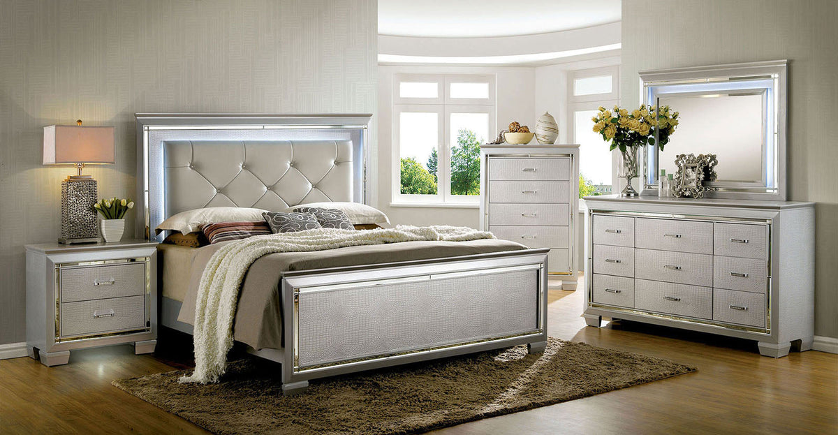 Bellanova Silver California King Bed
