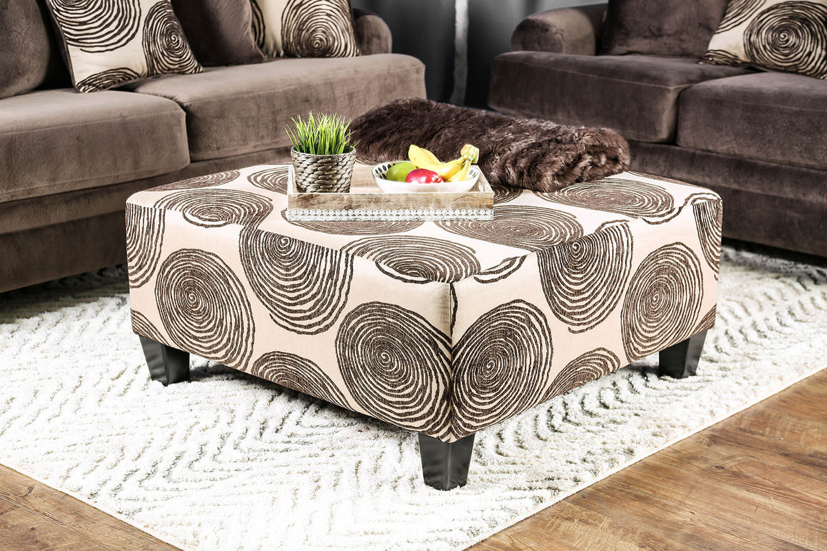 Bonaventura Brown Transitional Living Room Set