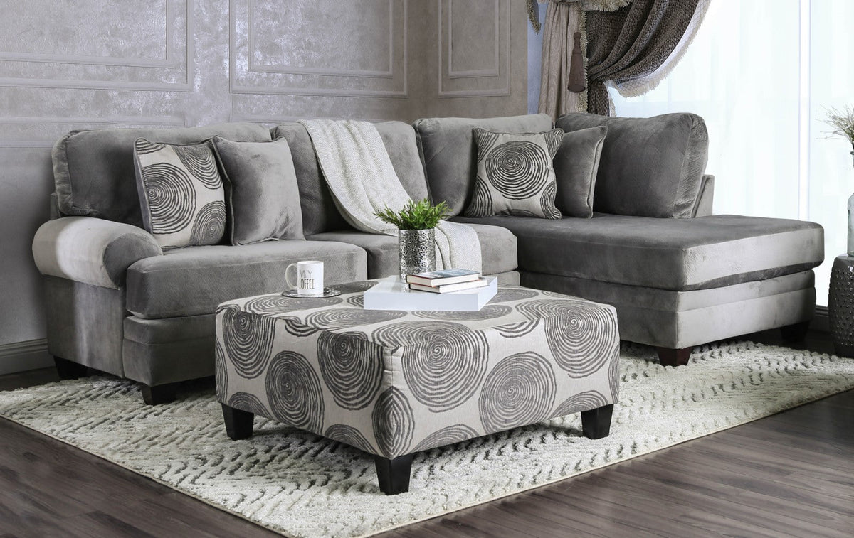 Bonaventura Gray Sectional