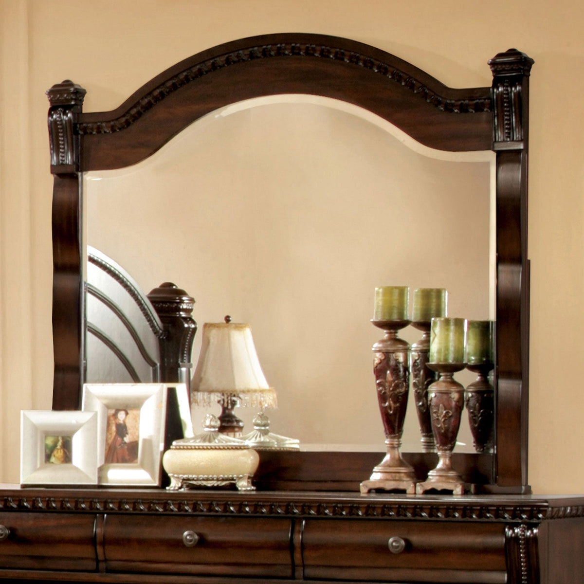 Burleigh Cherry Transitional Bedroom Set