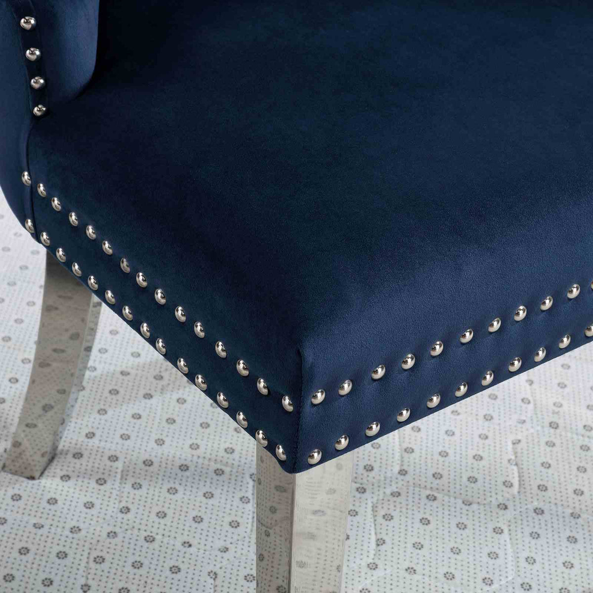 Neuveville Black/Navy 7-Piece Dining Room Set