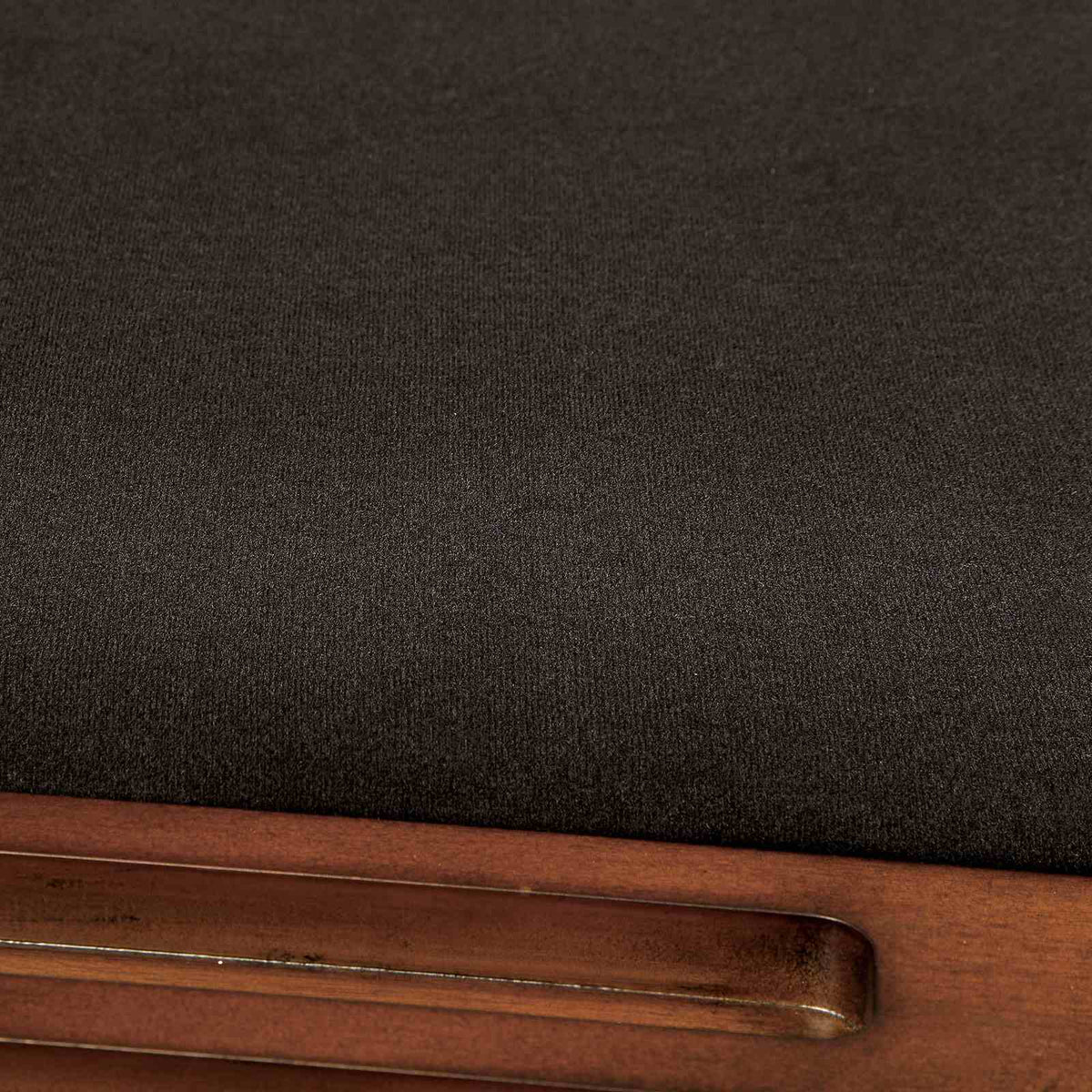 Melina Brown Cherry/Black Arm Chair