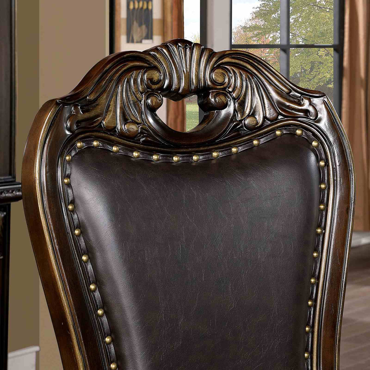 Lombardy Walnut 9-Piece Dining Room Set