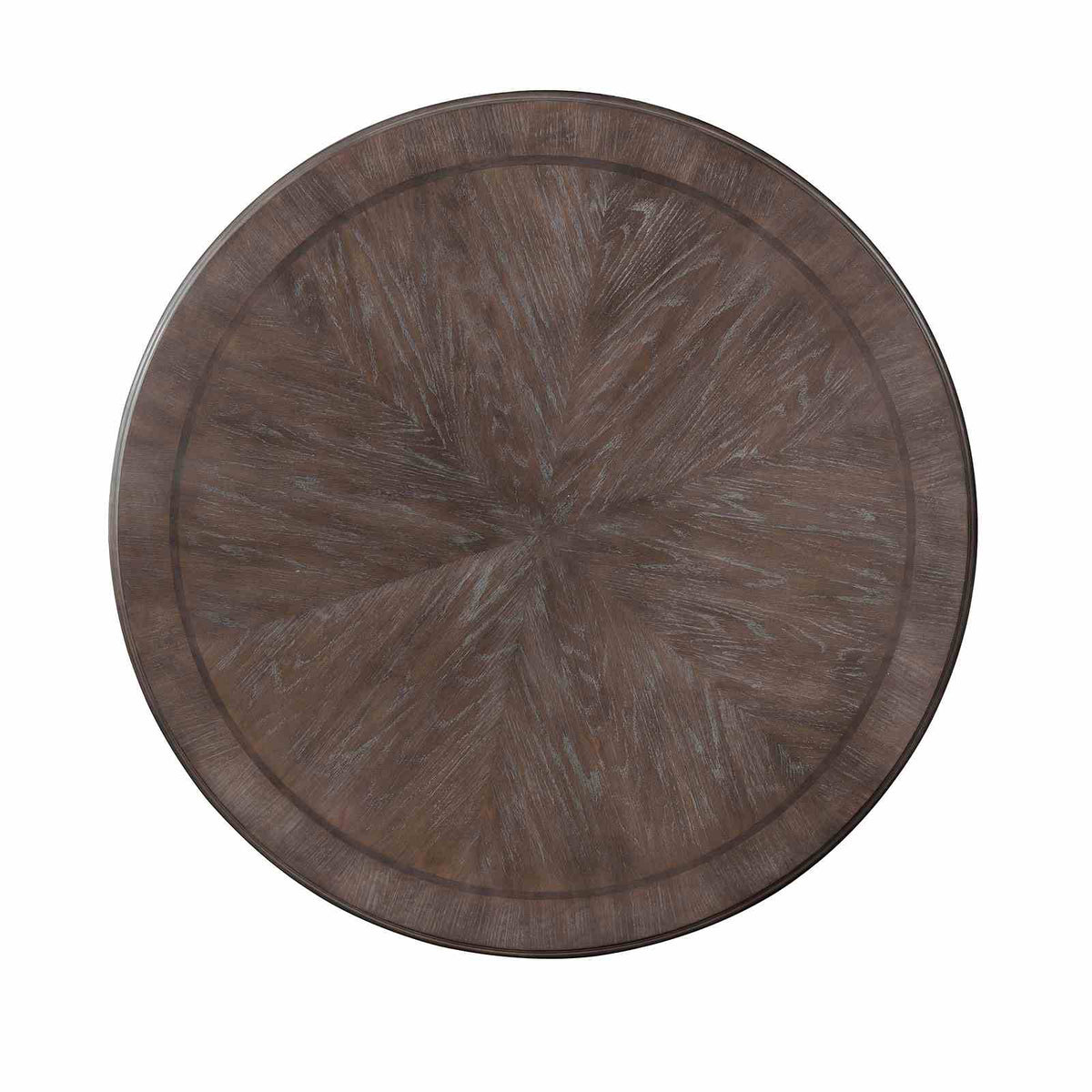Arcadia Rustic Natural Tone/Ivory 7-Piece Round Dining Table Set