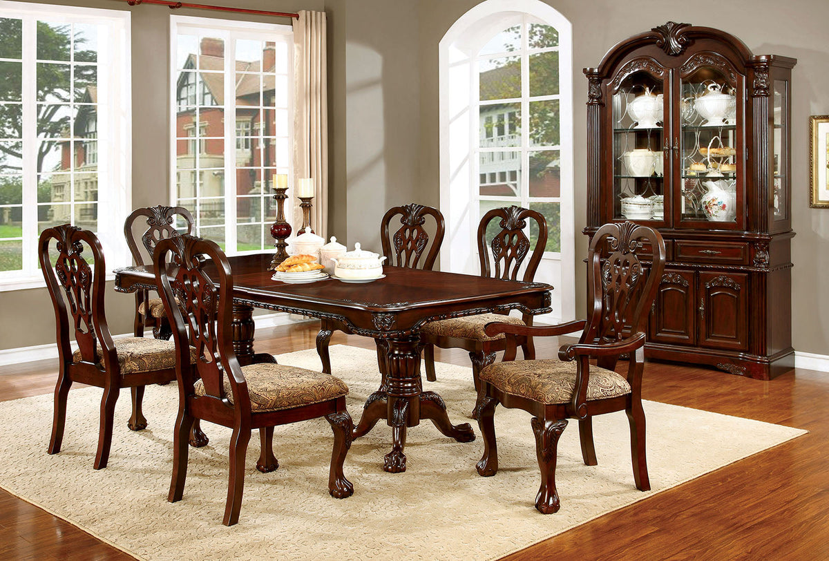 Elana Brown Cherry Hutch & Buffet