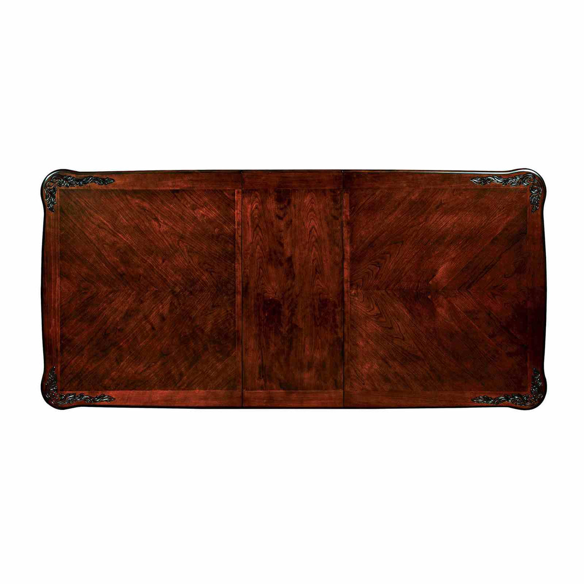 Elana Brown Cherry Extendable Dining Table