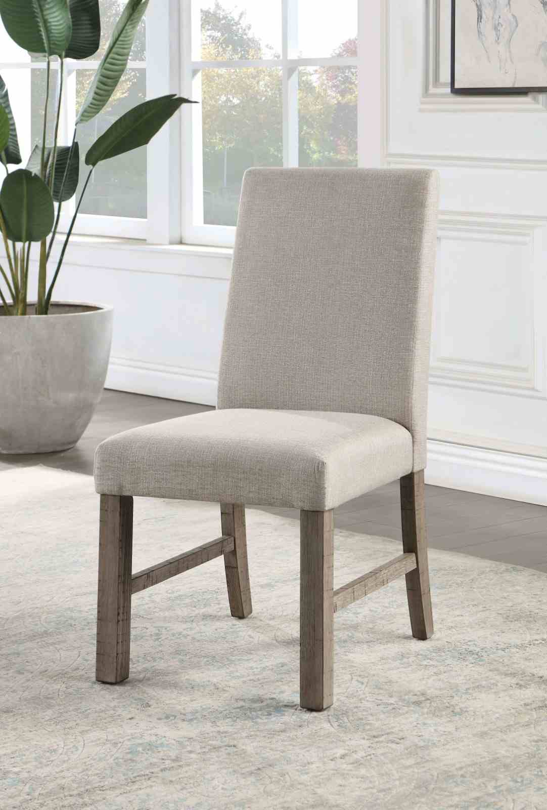 San Antonio Gray Rustic Expandable Dining Room Set