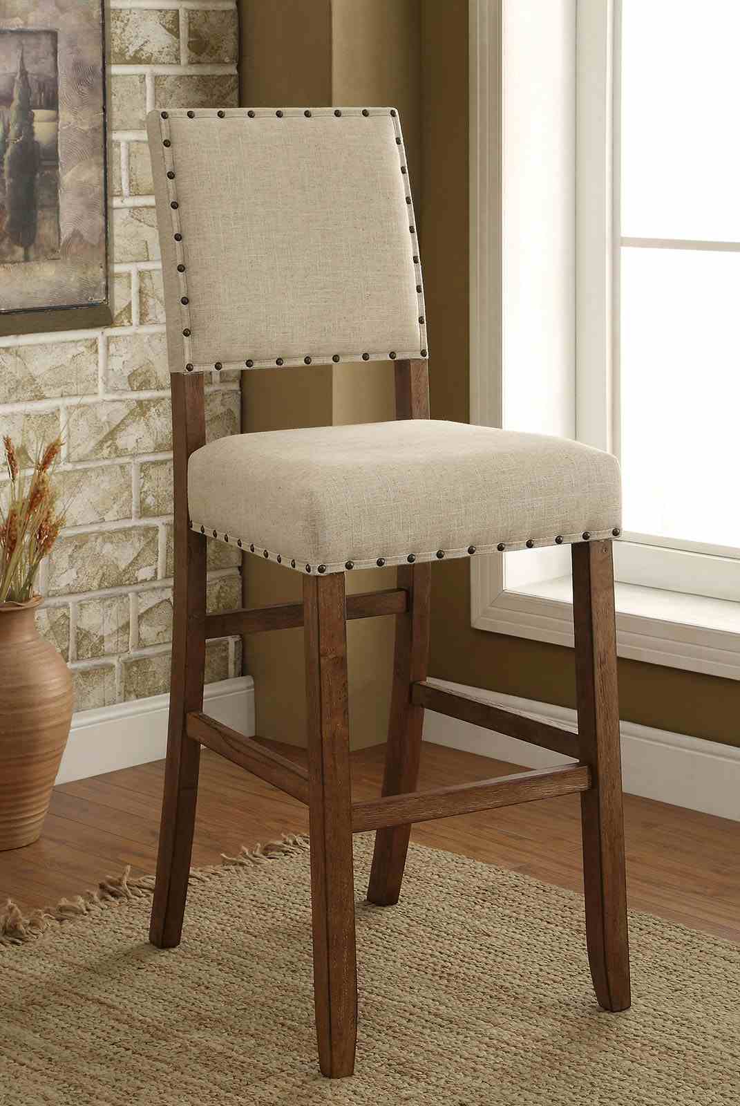 Sania Oak 5-Piece Rustic Bar Table Set (Table & 4 Chairs)