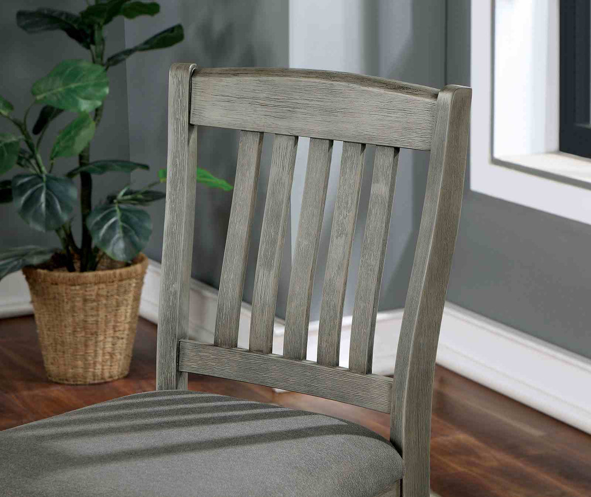 Anaya Gray 7-Piece Counter Hight Set