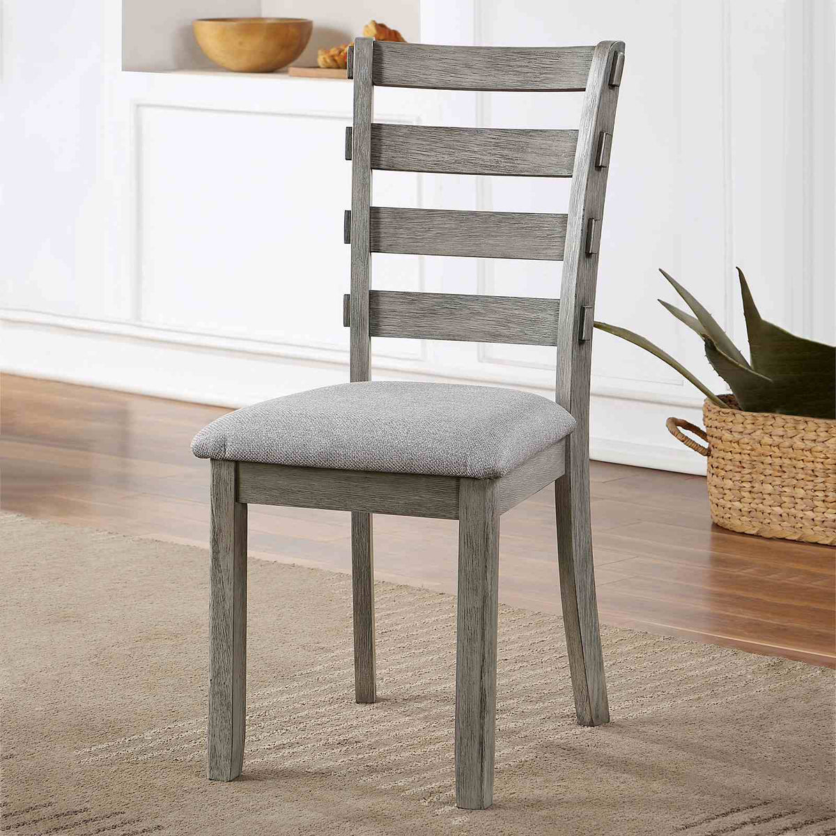Laquila Gray 7-Piece Dining Room Set