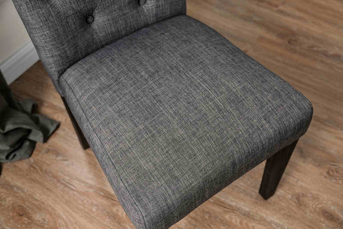 Alfred Antique Black/Gray Side Chair