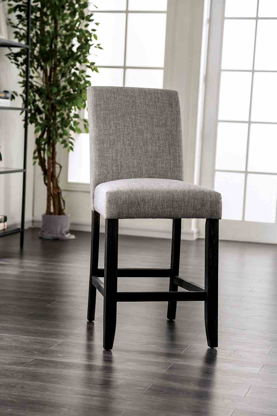 Brule Light Gray Counter Height Chair