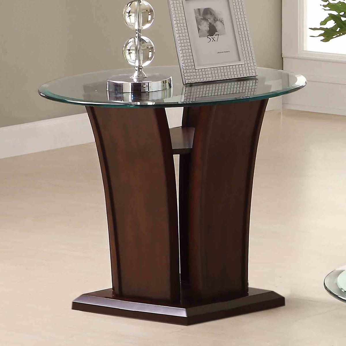 Manhattan Brown Cherry End Table