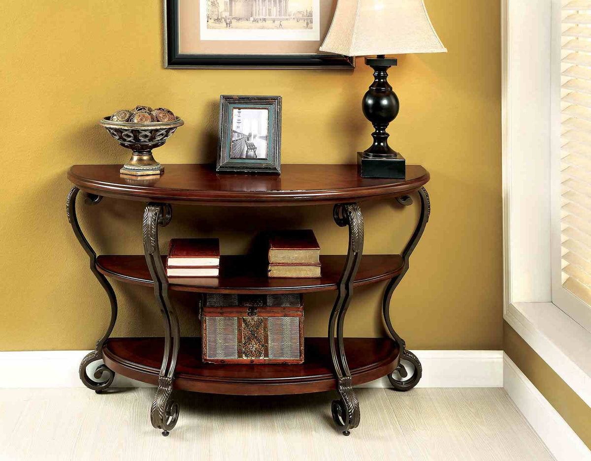 May Brown Cherry Sofa Table